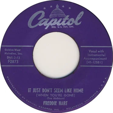 It Just Don’t Seem Like Home (When You’re Gone)