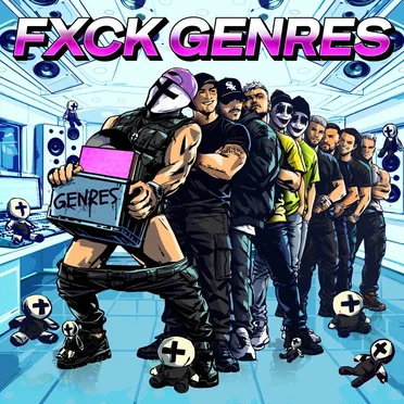 FXCK GENRES by Holy Priest - album cover