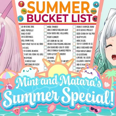 2024-04-29: Mint & Matara's Summer Special #5, “Our Summer Lists!” by Mint Fantôme - album cover