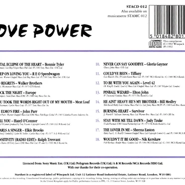 Love Power by Various Artists - album cover
