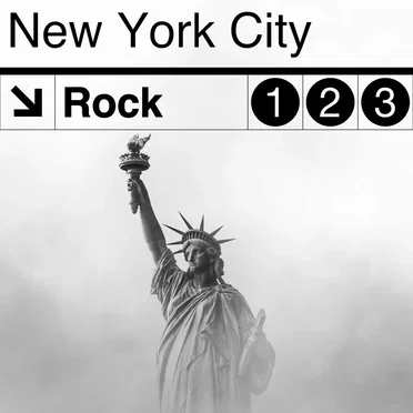 New York City Rock by Various Artists - album cover