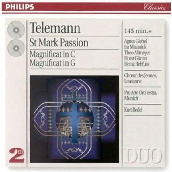 Markus–Passion von 1759 / St. Mark Passion (1759) /Magnificat in C / Magnificat in G