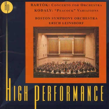 Concerto For Orchestra / Peacock Variations by Béla Bartók - album cover