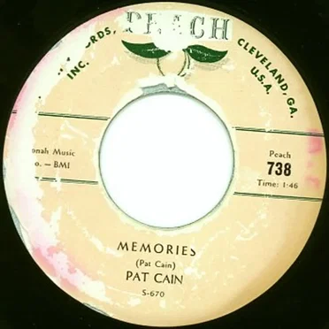 Memories / My Baby Left Me by Pat Cain - album cover
