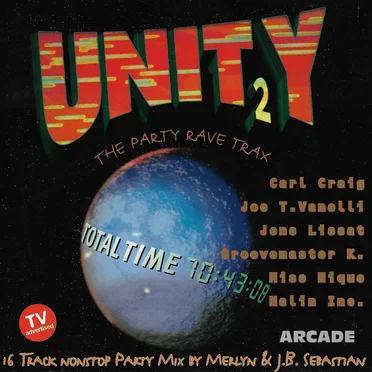 Unity 2: The Party Rave Trax by Various Artists - album cover