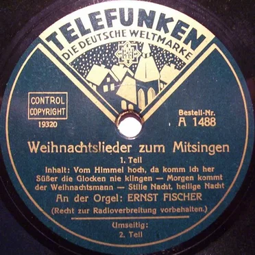 Weihnachtslieder zum Mitsingen by Ernst Fischer - album cover