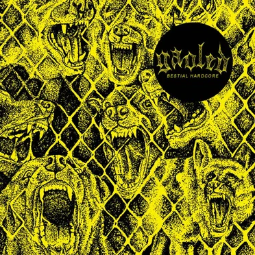 Bestial Hardcore by Gaoled - album cover