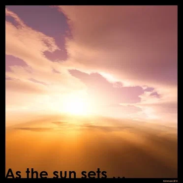 As the Sun Sets