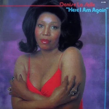 Here I Am Again by Denise LaSalle - album cover
