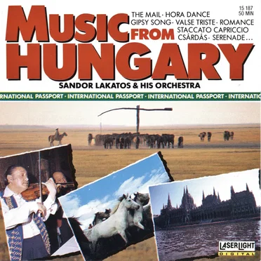Music From Hungary by Sandor Lakatos & His Orchestra - album cover