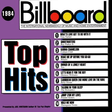 Billboard Top Hits: 1984 by Various Artists - album cover