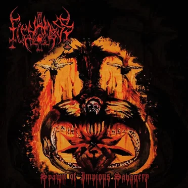 Spawn of Impious Savagery by Fleshmass - album cover
