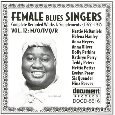 Female Blues Singers - Vol. 12 MOPQR (1922-1935) by Various Artists - album cover
