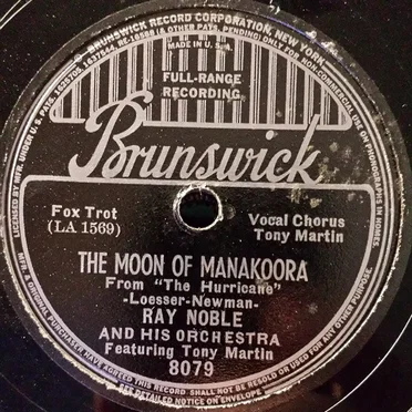 The Moon of Manakoora / I Hadn't Anyone 'Till You