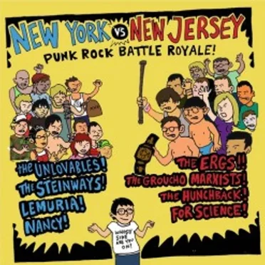 NY Vs NJ Punk Rock Battle Royale by Various Artists - album cover