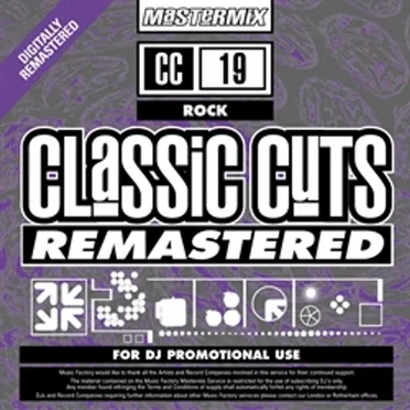 Mastermix Classic Cuts 19: Rock by Various Artists - album cover