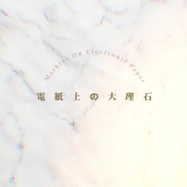 電紙上の大理石