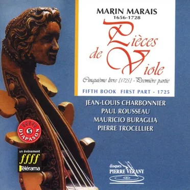 Pièces de viole : Cinquième livre, première partie