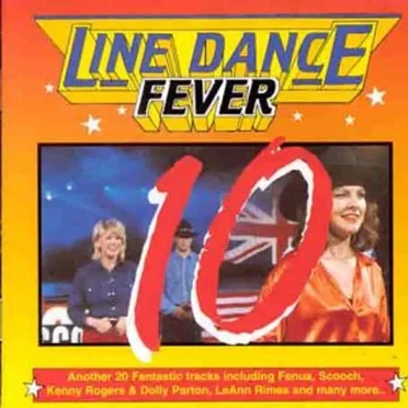 Line Dance Fever 10 by Various Artists - album cover