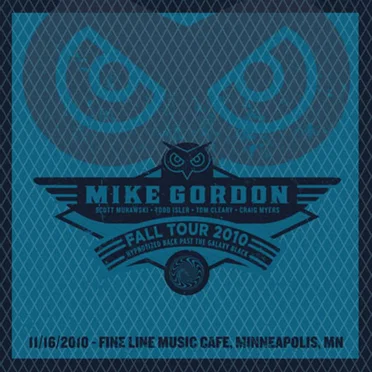 2010-11-16: Fine Line Music Cafe, Minneapolis, MN, USA