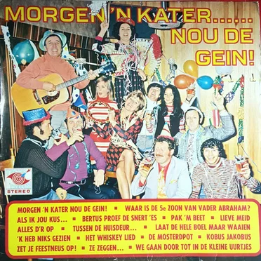 Morgen ’n kater nou de gein! by Various Artists - album cover