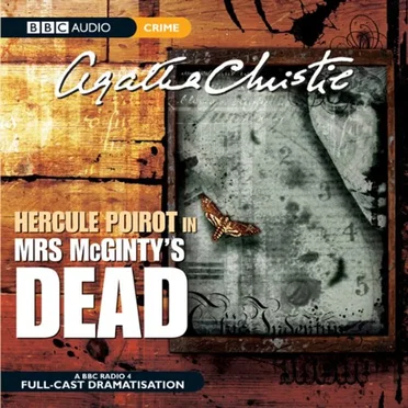 Mrs McGinty's Dead by Agatha Christie - album cover