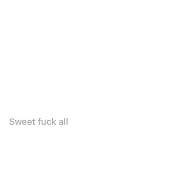 Sweet Fuck All EP