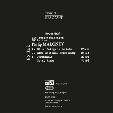 Die haarsträubenden Fälle des Philip Maloney, N° 121 by Roger Graf - album cover