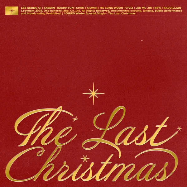 100RED Winter Special Single ‘The Last Christmas'