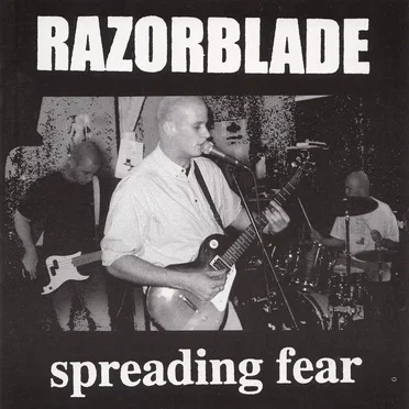Spreading Fear by Razorblade - album cover