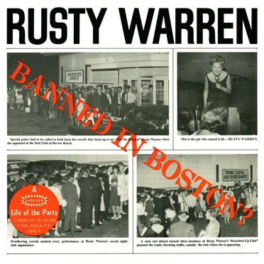 Banned in Boston? by Rusty Warren - album cover