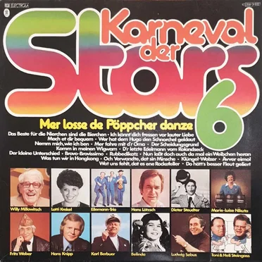 Karneval der Stars 6: Mer losse de Pöppcher danze by Various Artists - album cover