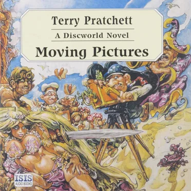 Moving Pictures by Terry Pratchett - album cover