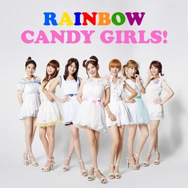 CANDY GIRLS! by RAINBOW - album cover