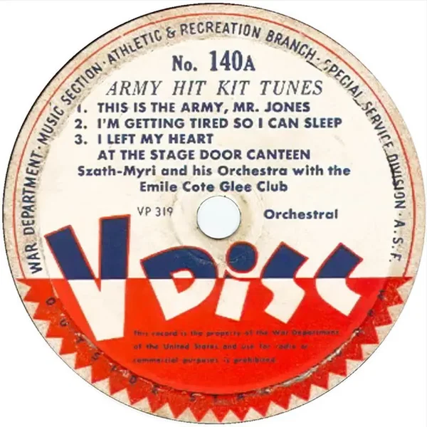 This Is the Army, Mr. Jones / I’m Getting Tired So I Can Sleep / I Left My Heart at the Stage Door Canteen / Twinkle, Twinkle Little Star