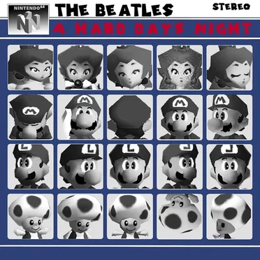 The Beatles A Hard Days Night but With the Mario 64 Soundfont by clynaack - album cover