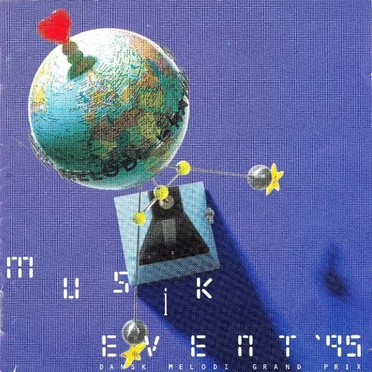 Dansk Melodi Grand Prix 1995 by Various Artists - album cover