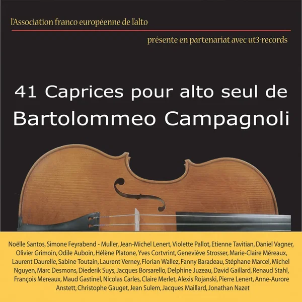 41 Caprices pour alto seul
