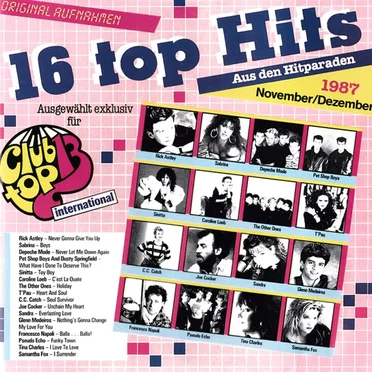 Club Top 13 International: November / Dezember 1987 by Various Artists - album cover