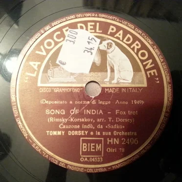 Song of India / I'm Gettin' Sentimental Over You