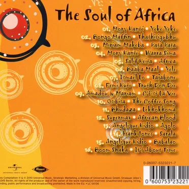 The Soul of Africa by Various Artists - album cover