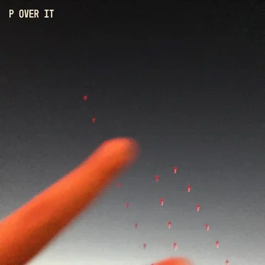 p over it by bitch lungs - album cover