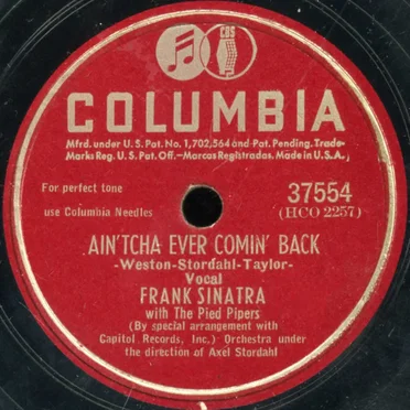 Ain'Tcha Ever Comin' Back / I Have but One Heart (O Marenariello)