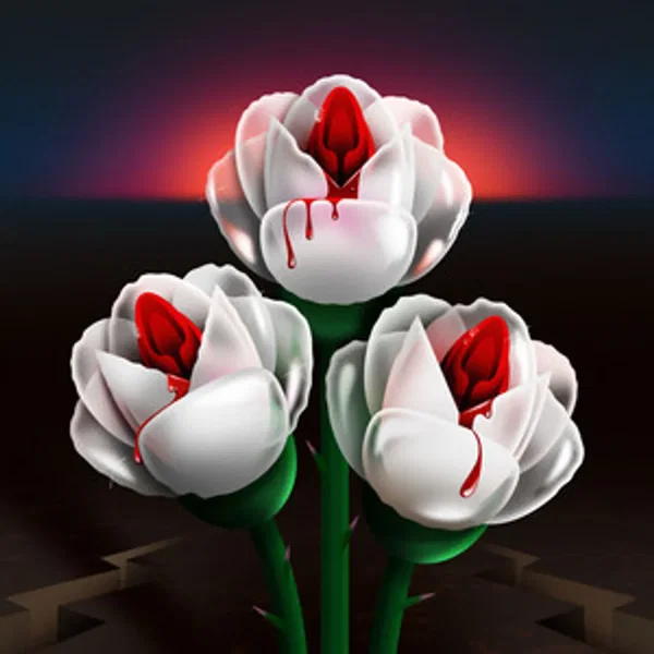 Las flores sangran