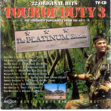 Tour of Duty 3: The Strongest Popclassics From the 60's: The Platinum Edition by Various Artists - album cover