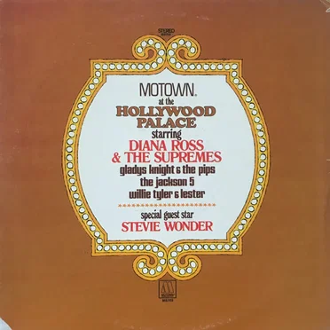 Motown at the Hollywood Palace by Various Artists - album cover