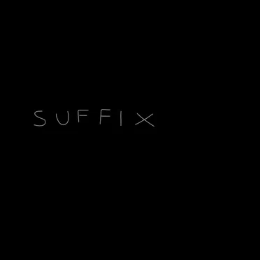 SUFFIX