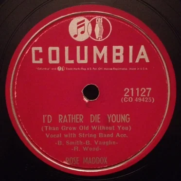 I’d Rather Die Young (Than Grow Old Without You) / The Nightingale Song