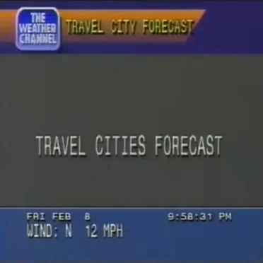 TRAVEL CITIES FORECAST by THE WEATHER CHANNEL - album cover