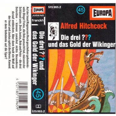 Die drei ??? 45: und das Gold der Wikinger by Die drei ??? - album cover